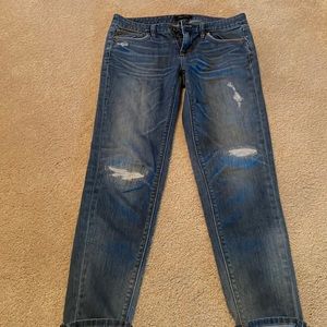 White House black market girlfriend jeans